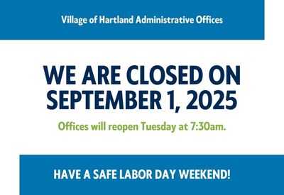 Have a safe Labor Day weekend!