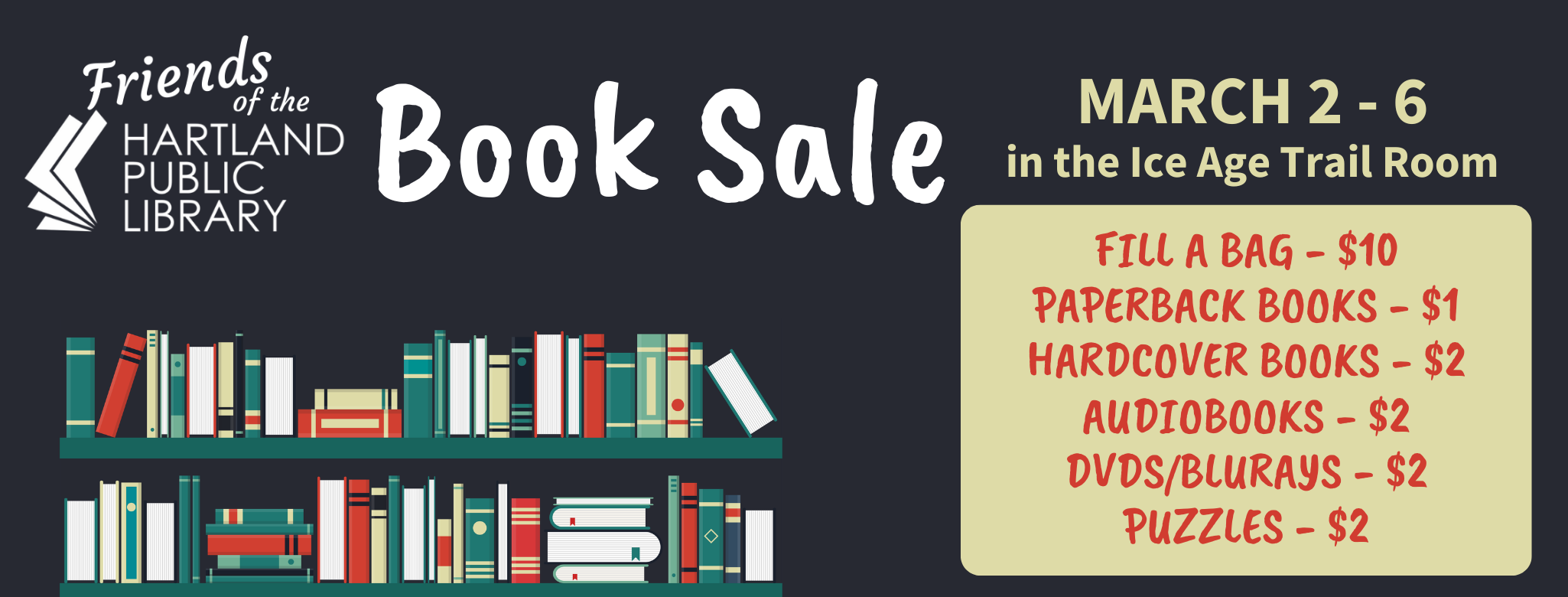Book Sale March 2026