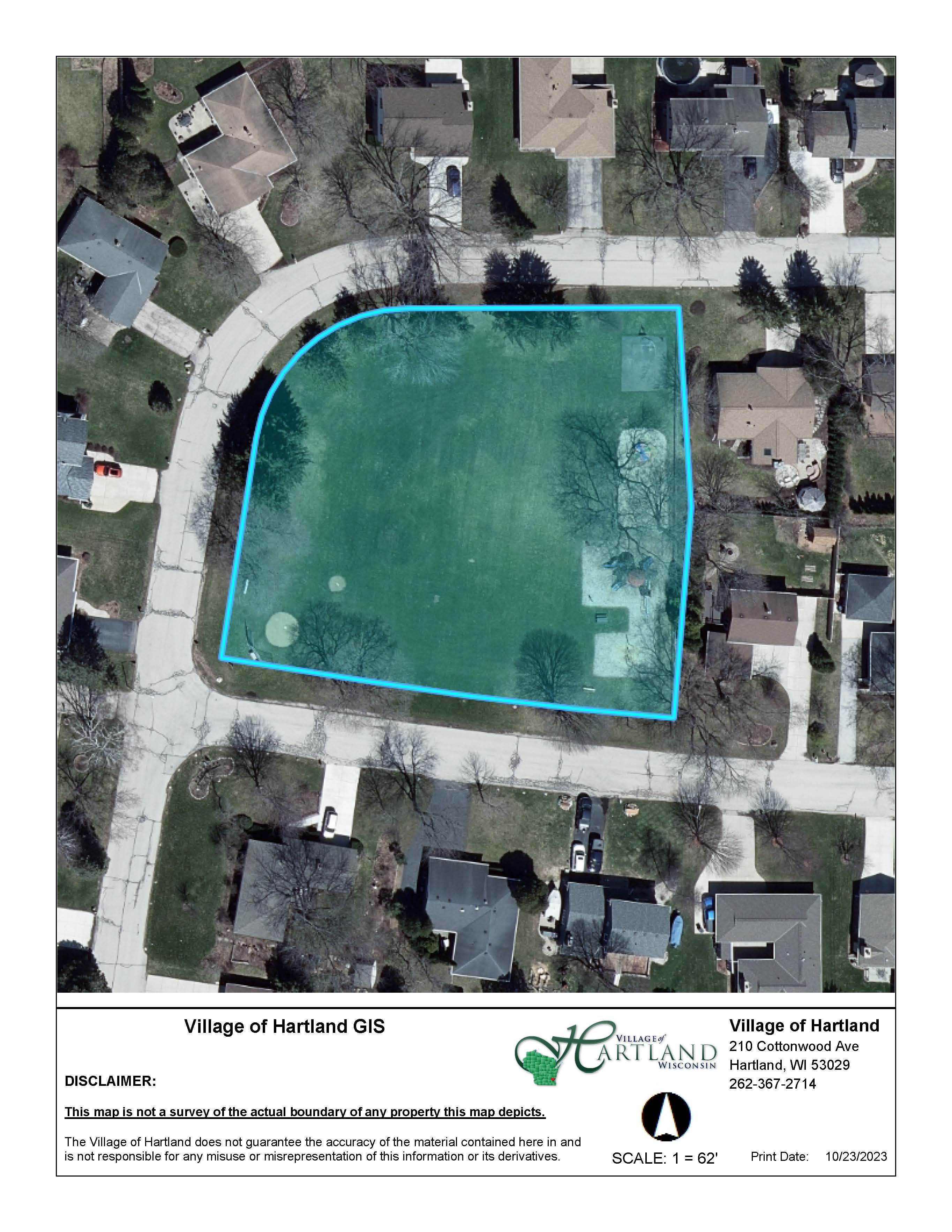 Aerial View of Joliet Park