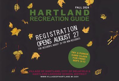 Fall Recreation Guide Cover